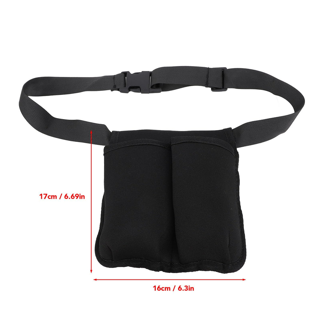 NSXAYIWE Massage Bottle Bag, Professional Massage Oil Holster for 2 Bottle