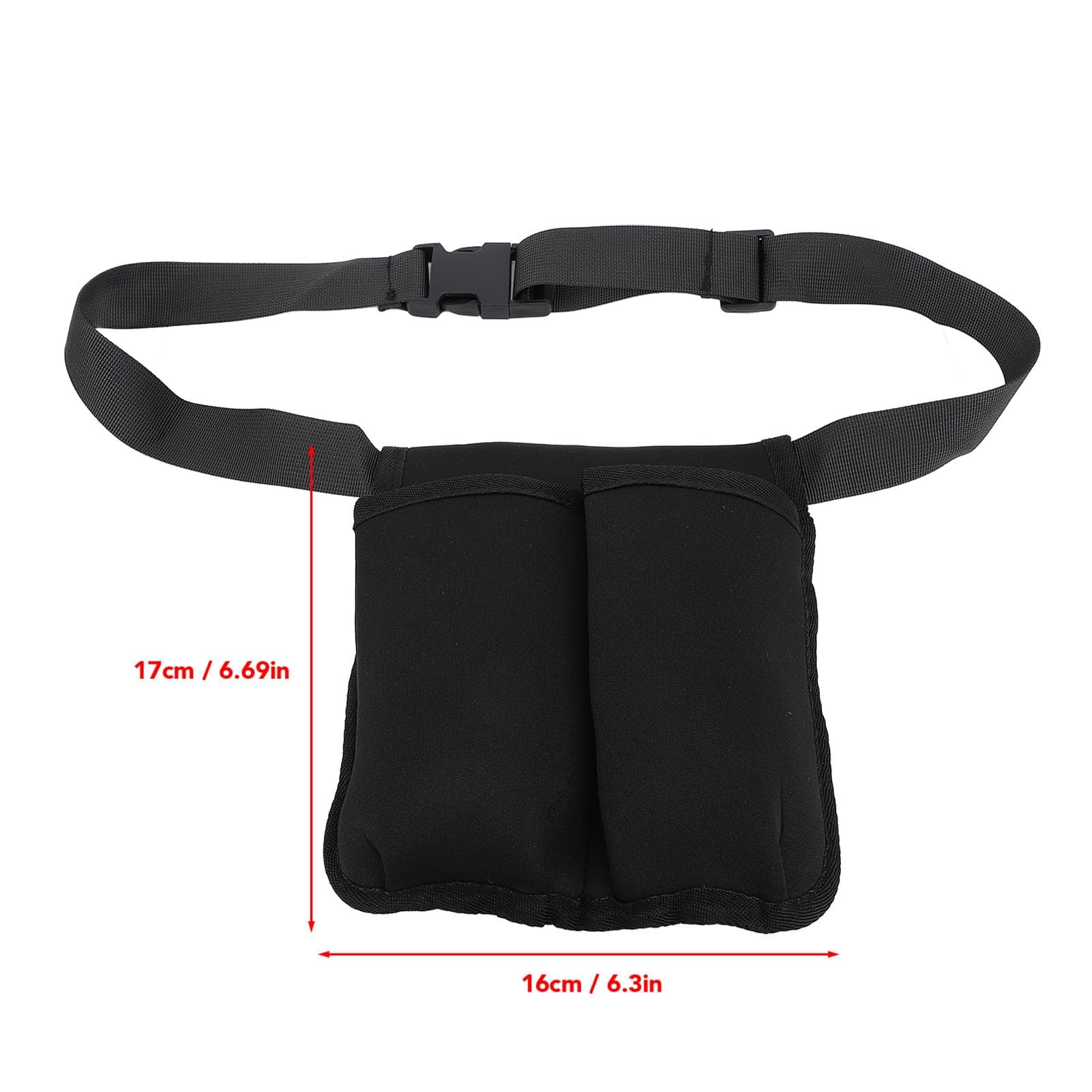 NSXAYIWE Massage Bottle Bag, Professional Massage Oil Holster for 2 Bottle