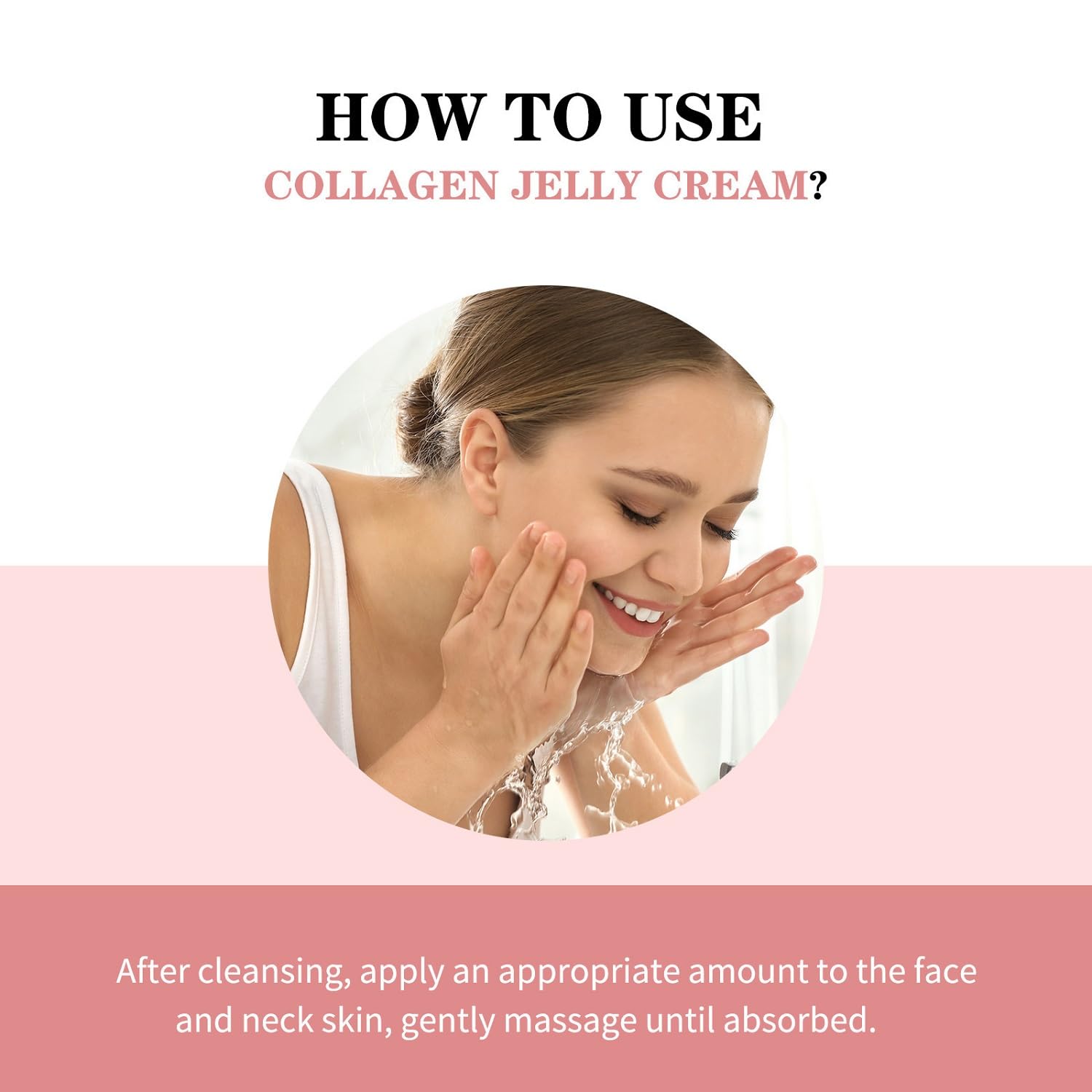 LOYOTICE Collagen Jelly Cream,Contains Niacinamide & Freeze Dried Hydrolyzed Collagen, Boosts Elasticity & Hydration,Reduce Fine Lines & Dullness,Improves Glowy Skincare Cream(3.38 fl.oz)