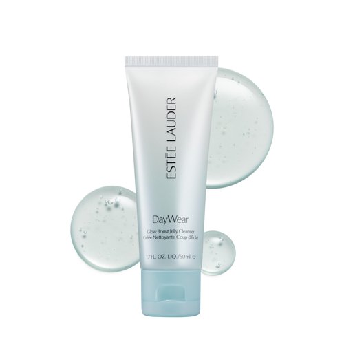 Estée Lauder DayWear Glow Boost Jelly Cleanser | Pore Minimizing Gel Face Wash with Algae Extract, Cucumber, Caffeine, 1.7 Fl Oz