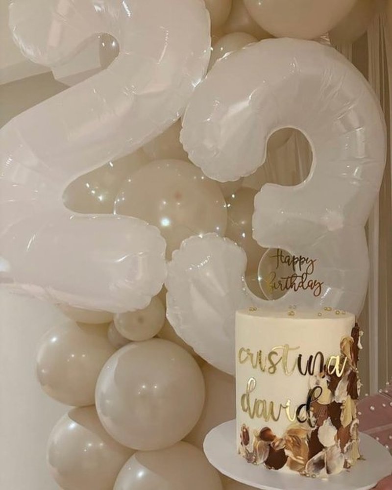 Number 4 Balloon by [Brand Name] - 40 Inch Giant Foil Balloon for 4th Birthday Party Decorations