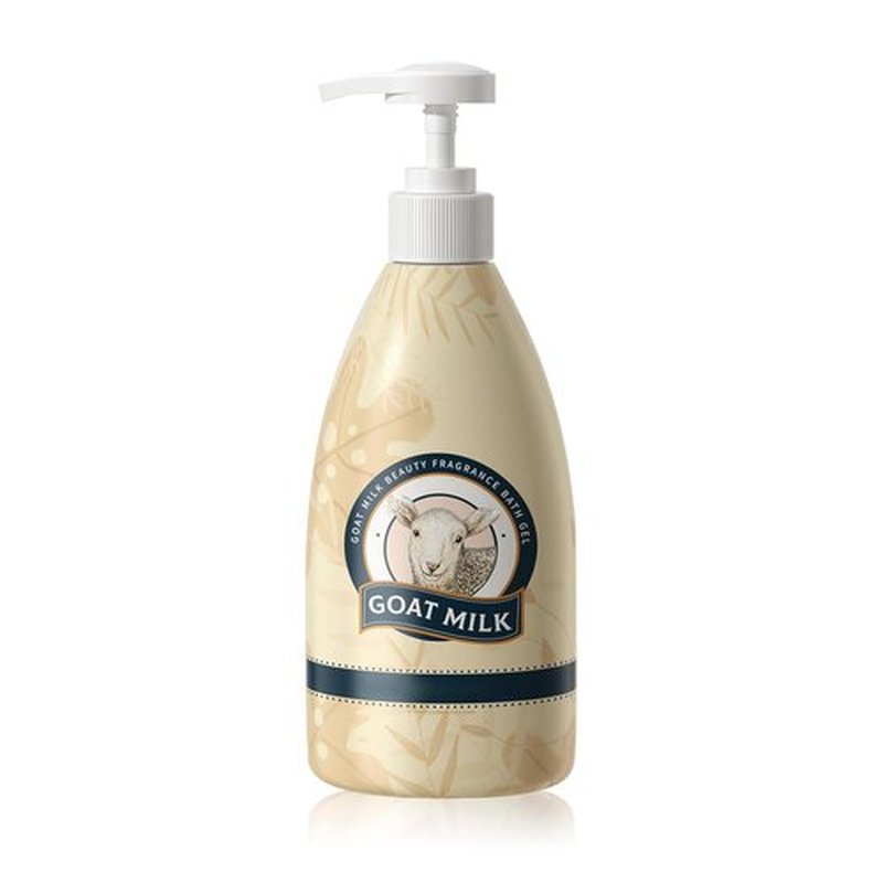 Skiennix Goat Milk Body Wash - Hydrating Shower Gel for All Skin Types | Nourishing Cleanser, 500 ML