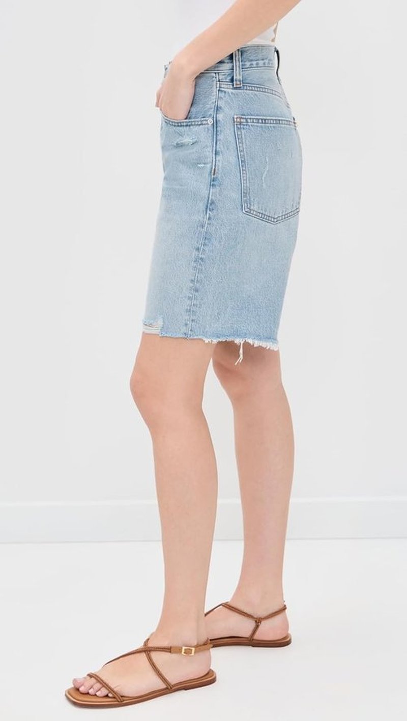 Madewell Women's Essex Long Baggy Shorts - Comfortable Fit | Versatile Style for Everyday Wear