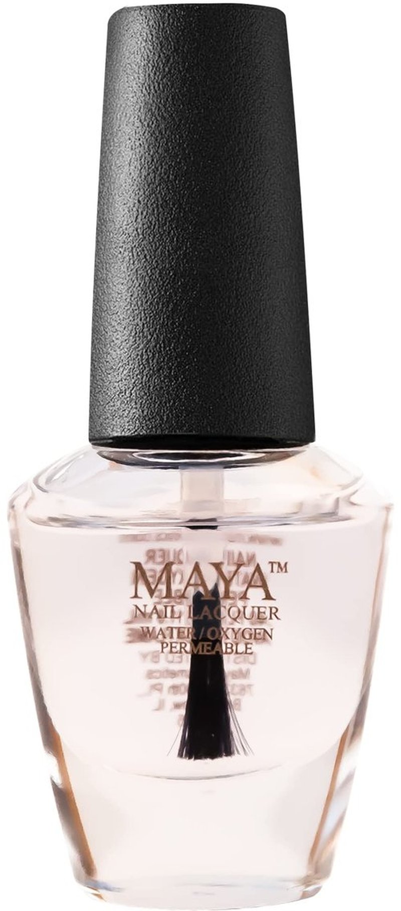 MAYA Nail Lacquer (Top Coat). Breathable, Made in the USA, and "9-FREE"