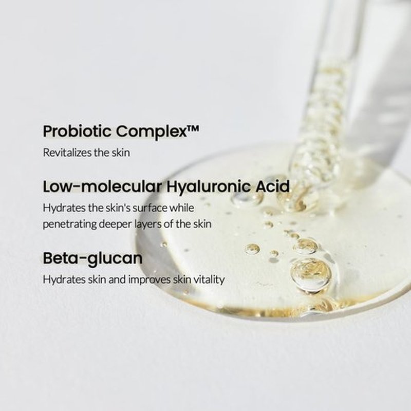 Biodance Skin Glow Vital Ampoule, Total Care Serum, Brightening, Anti-Aging, Probiotic Complex Ampoule | 1.69 fl. oz x 1 ea