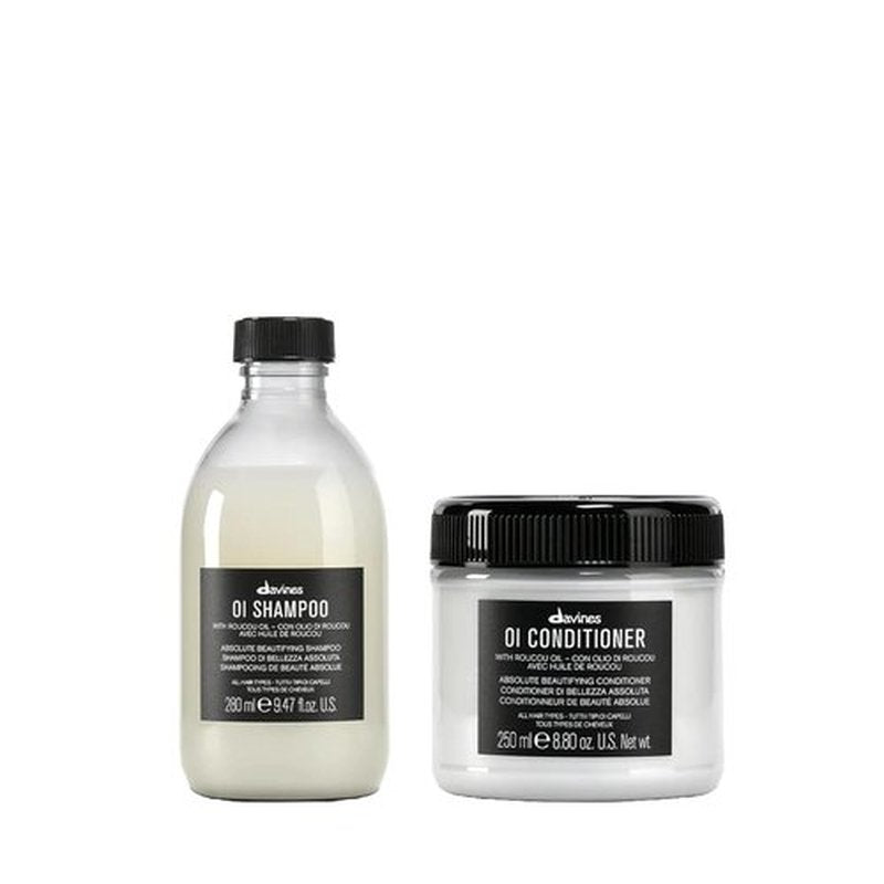 Davines OI Shampoo - Nourishing Formula for All Hair Types | Adds Shine, Volume & Smoothness