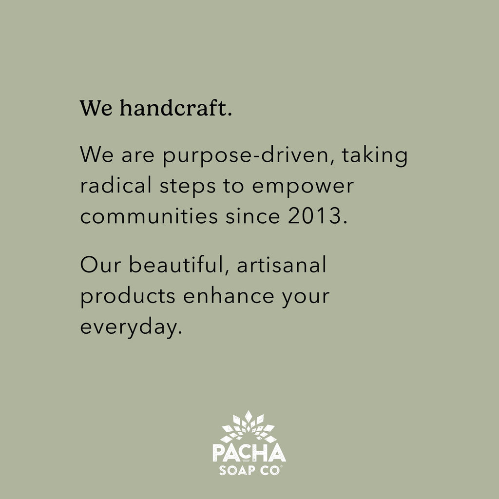 Pacha Soap Co. Caramel & Sea Salt Bar Soap - Roasted Pecans, Coffee & Brown Sugar Scent, Artisan Bar Soap for Hands, Face, and Body, Moisturizing, Handcrafted in the USA, 3-Pack (4 oz ea, 12 oz Total)