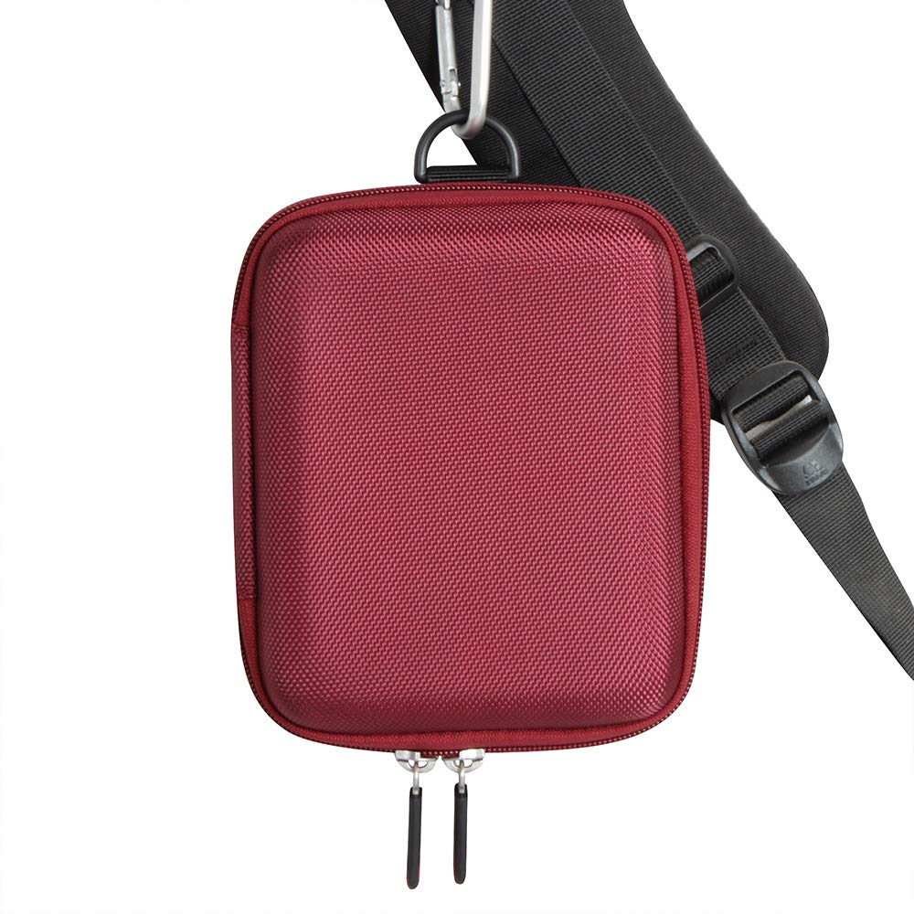 Hermitshell Hard Travel Case for Wahl Professional 5 Star Series Shaver/Shaper WA8061-100 (Maroon)