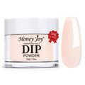 Honey Joy Clear Dip Powder - 1.76Oz/50g Dipping Powder for French Nail Art, Long-Lasting, Odor-Free, No Nail Lamp Needed, Perfect for DIY Manicure at Home or Salon, Strengthening Nails (Dip-50g-Nude)
