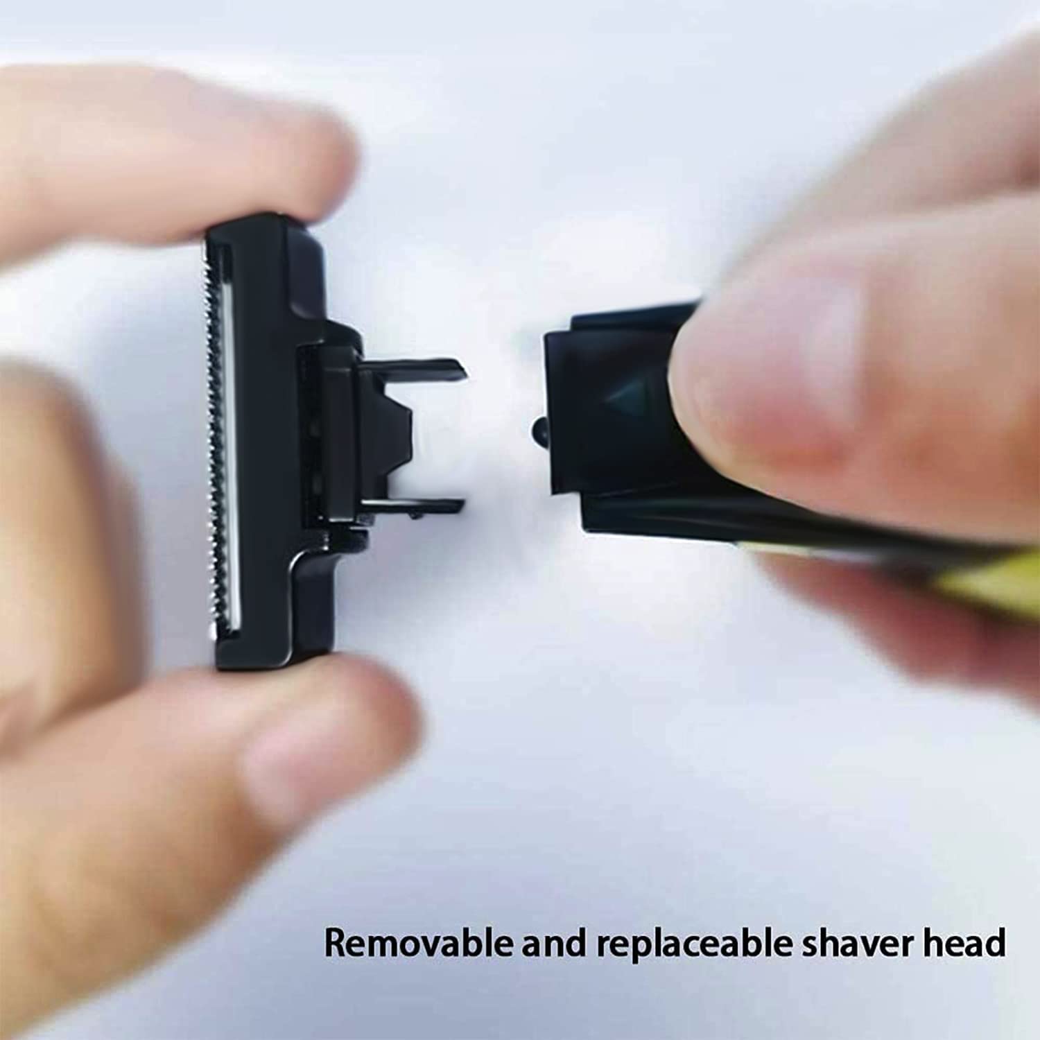 LINMEI Men's Electric Trimmer USB Rechargeable Shaving Razor Portable Close Face Shaver Painless Waterproof Wet Dry Shaver for Face Hair and Beard Style