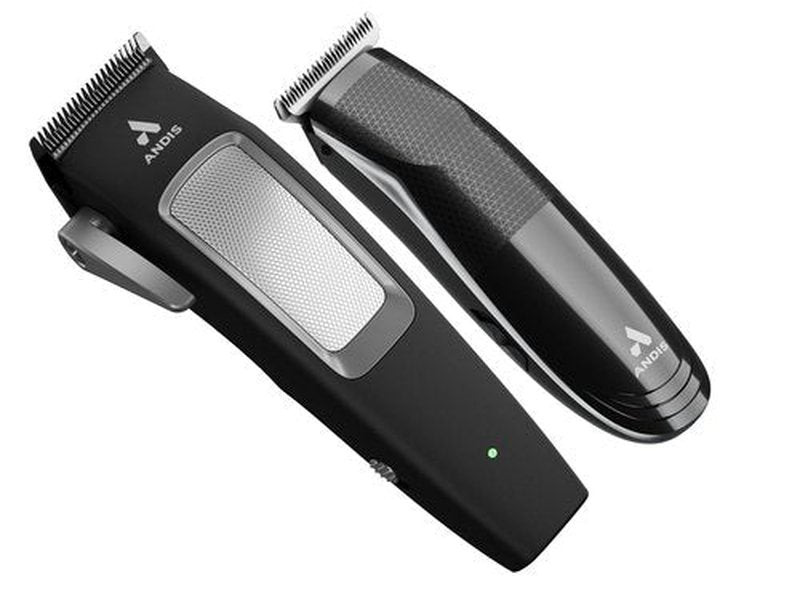 Andis 561506 inCRED Cordless Adjustable Hair Clipper & Close-Cutting T-Blade Trimmer Combo Set, 23-Piece Kit, Powerful Motor, Lithium-Ion Battery, Black