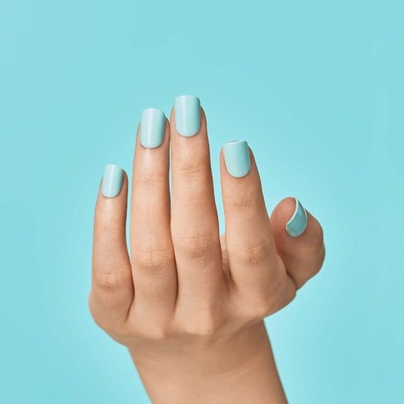 KISS imPRESS Press-On Manicure - Mint To Be Gel Nail Kit with PureFit Technology | Short Length, Polish-Free