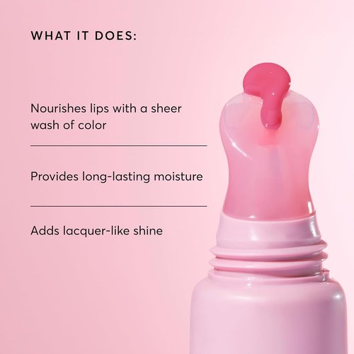 Naturium Phyto-Glow Lip Balm - Hydrating Glossy Finish Lip Care, 0.34 oz Camellia