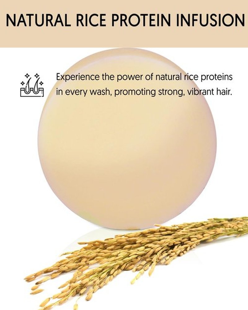 Skiennix Rice Water Shampoo Bar - Strengthening & Repairing Sulfate-Free Vegan Formula | 3.2 oz