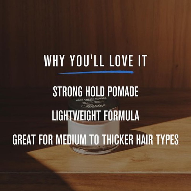 Baxter of California Hair Pomade - Firm Hold with Natural Finish | Men's Hard Cream Styling