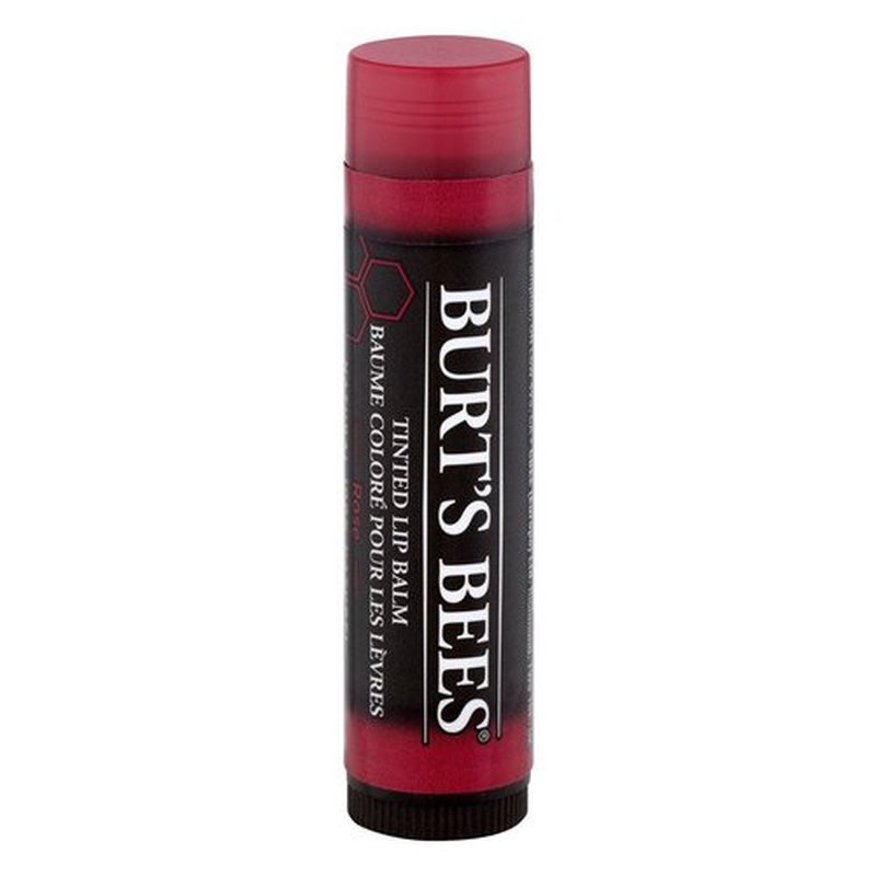 Burt's Bees Rose Tinted Lip Balm - Hydrating Color & Nourishment | 4.25g