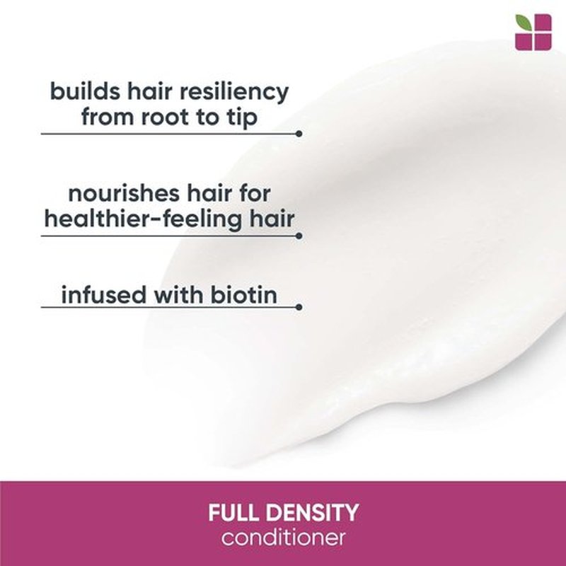 Biolage Full Density Thickening Conditioner - Moisturizes & Adds Volume With Biotin | Vegan & Cruelty-Free