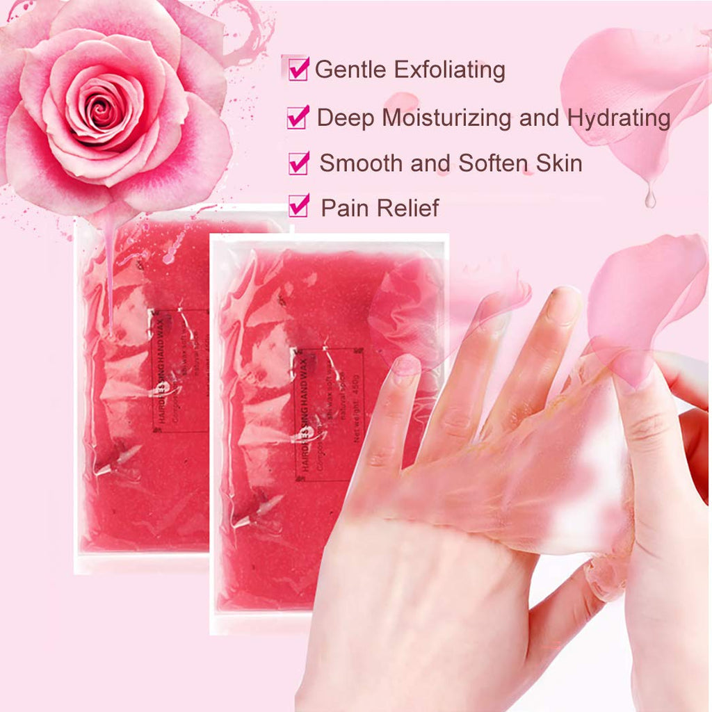 2.7L Paraffin Wax Machine Moisturizing Paraffin Bath Hand Therapy Warmer Kit for Smooth and Soft Hands Feet Skin Salon Spa Paraffin Equipment Rapid Heating Easy to Use