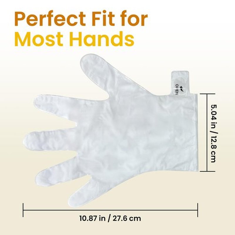 BLOOMORA Repairing Hand Mask for Dry Cracked Hands, Hand Masks with Shea Butter, Jojoba Oil & Vitamin E, Moisturizing Gloves, Skin Care Gifts for Women & Men, Self Care Gifts for Women (6 Pairs)