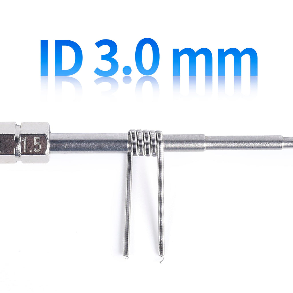 Hot Heating Wire - Versatile Resistance for Industry Kilns, Pottery and Forging. High Temp Resistant, Hybrid Cores, Stainless Steel SS316L, 0.8x0.3+34ga