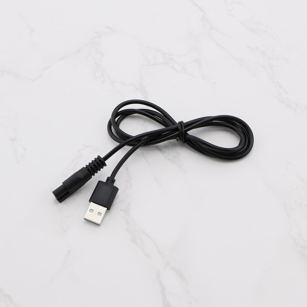 eMagTech 2Pcs 5V Shaver Trimmer USB Charger Cable Replacement Part Compatible with Brio Beardscape Hair Shaver Trimmer Power Cord and Other Shaving Tools