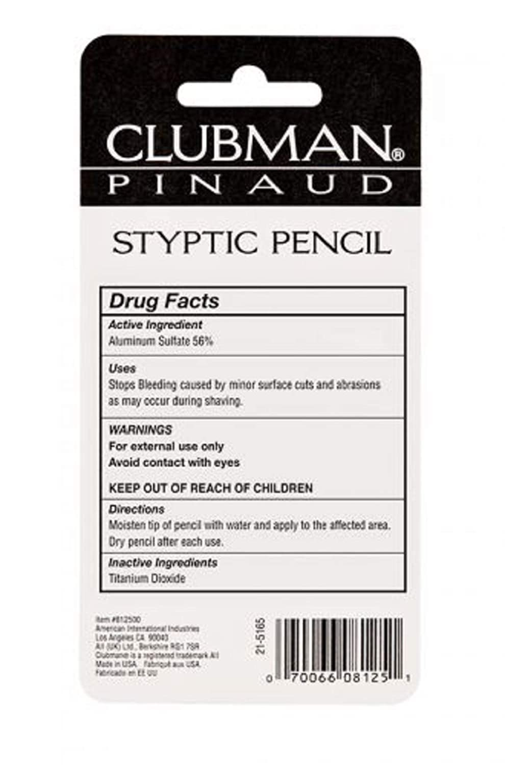 Clubman Styptic Pencil Jumbo (2 Pack)