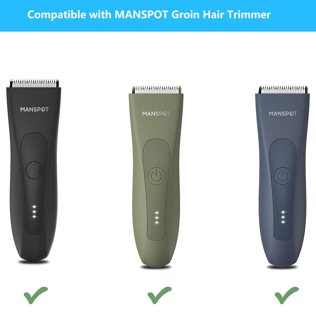 Replacement MANSPOT Trimmer Charger USB Charging Cord Compatible with MANSPOT Groin Hair Trimmer for Men Charger Cable