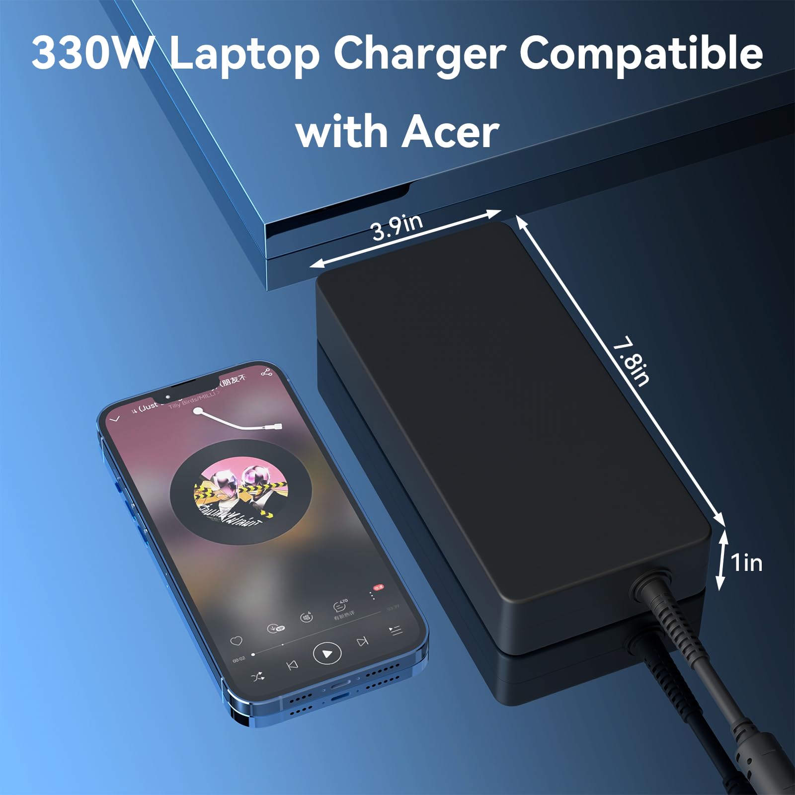 OSISZI 2026 330w 280W Laptop Charger Compatible with Acer Predator Helios