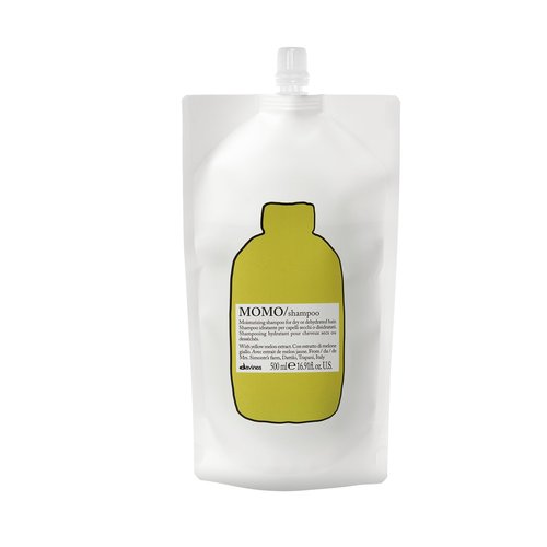 Davines MOMO Shampoo, Nourishing Gentle Cleansing Action for Dry and Dehydrated Hair - Promoting Lasting Hydration, Softness, and Shine with Cartucciaru Melon Extract, 16.9 Fl Oz