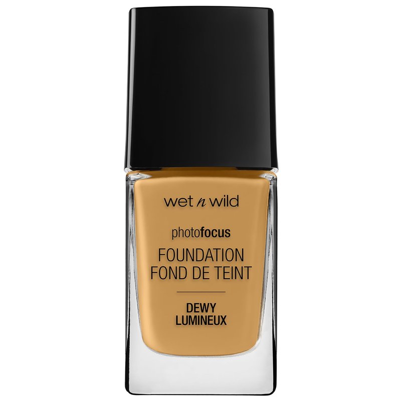 wet n wild Photo Focus Dewy Liquid Foundation Makeup, Caramel (Pack of 2)