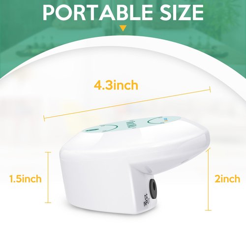 Portable Ionic Detox Foot Bath Machine, Ionic Detox Foot Spa Chi Cleanse with 5 Liners for Home Use Spa Club Salon or Holiday Travel Gift US Stock(Tub not Include)