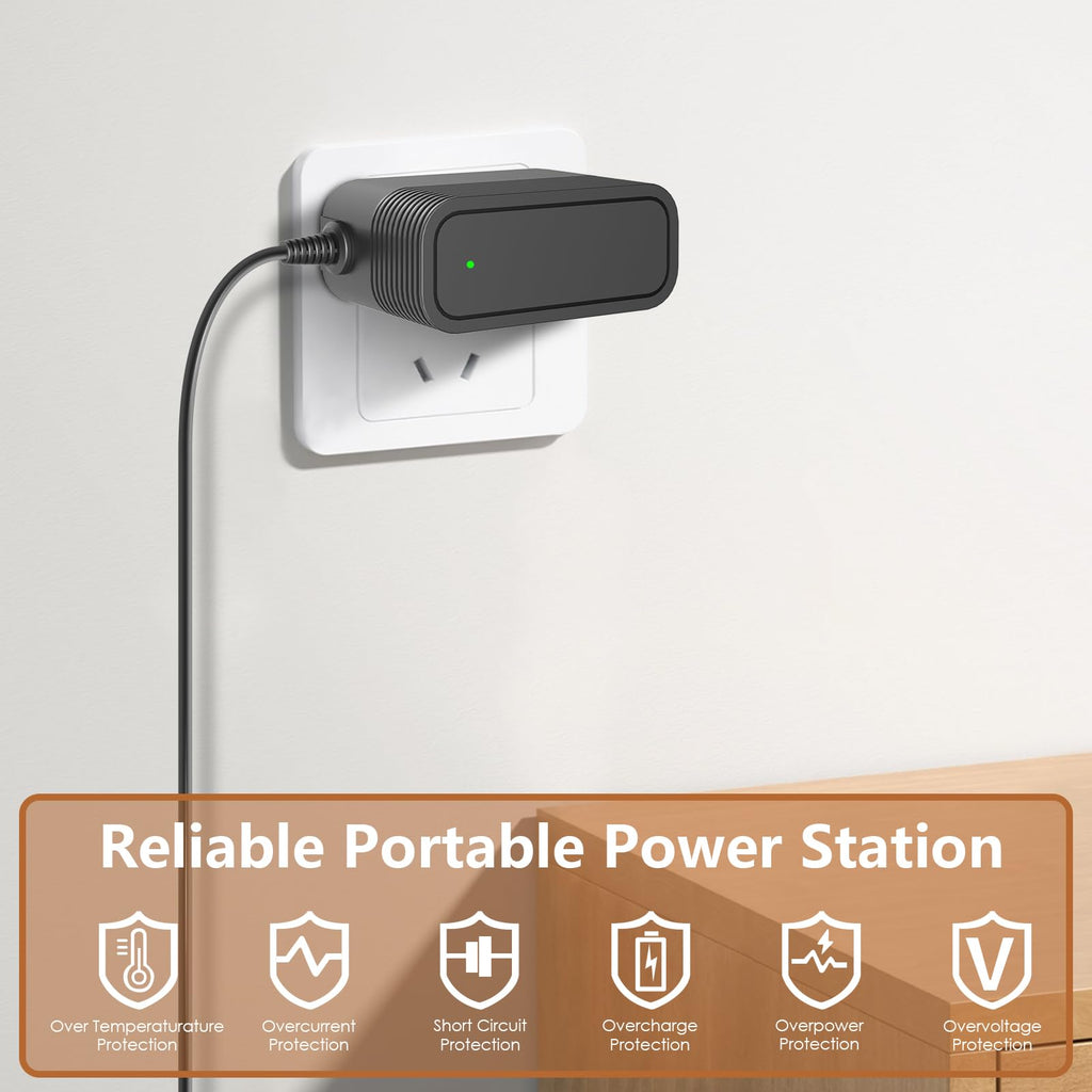 31V 0.5A Charger for 25.9V Vacuum Cleaner Compatible with AZVKEA S17, ZCAISH Z1, AFNOP Pure 16 25.9V Cordless Stick Vacuum Cleaner Charger Adapter