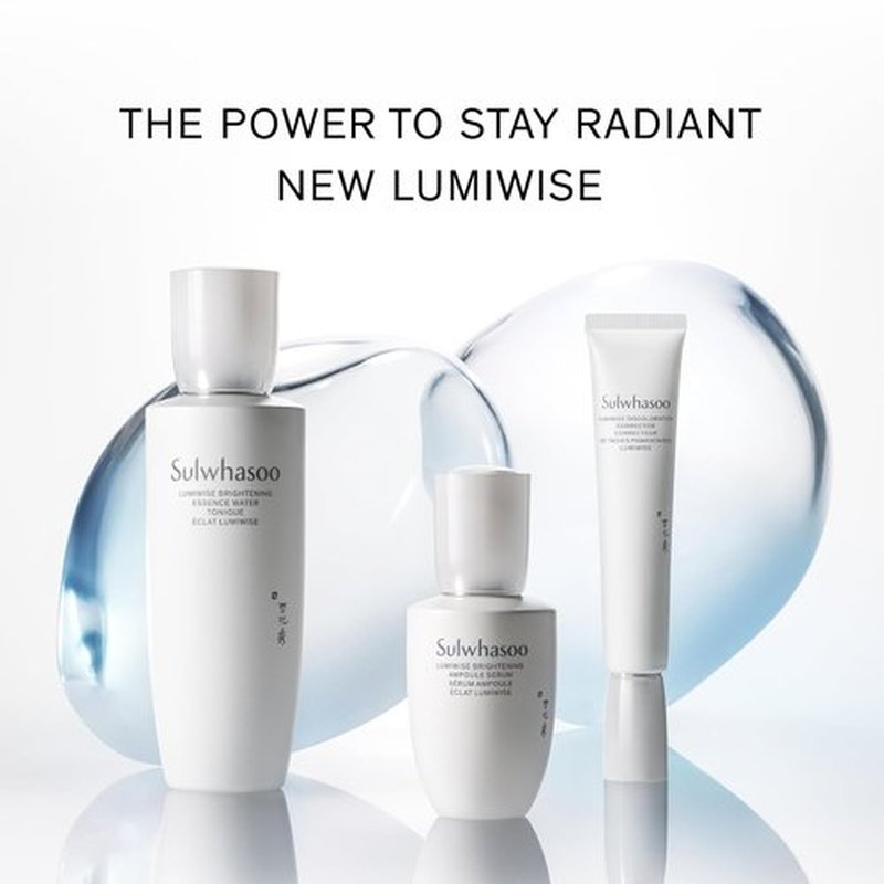 Sulwhasoo Lumiwise Essence Water - Prep & Illuminate for Smooth, Refined Skin | Daily Radiance Starter