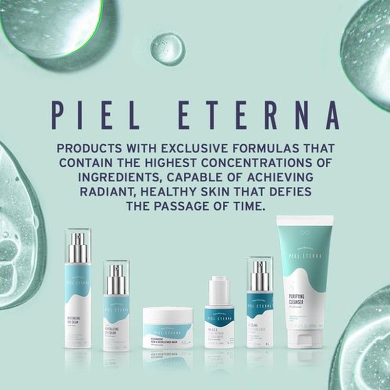 Santo Remedio, Piel Eterna, Purifying Cleanser, Removes Impurities and Provides Antioxidants, Contains Essential Ceramides, Green Tea, Aloe, Vitamin E, For All Skin Types, 6 Fl. Oz. / 180 ml