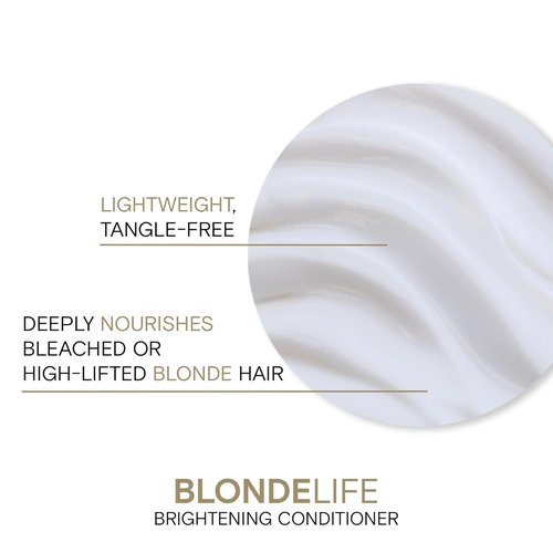 Joico Blonde Life Brightening Conditioner - Illuminate Hydration & Softness for Blonde Hair | Sulfate-Free with Monoi & Tamanu Oil
