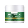 Grospe Tea Tree Foot Cream Repair Foot Athletes Foot Treatment Cream Dead Skin Removal Peeling Moisturizing Exfoliation Foot Care Repair Cream for Dry Cracked Heels,1.7 Fl Oz