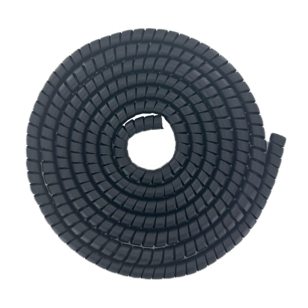 XIENLIU Spiral Wrap Hose Cable Protector - 1.25" OD x 20' Pre-Cut Lengths-Safe Hose Protector to Avoid Wear and Extend Life for Hydraulic Pneumatic Hoses