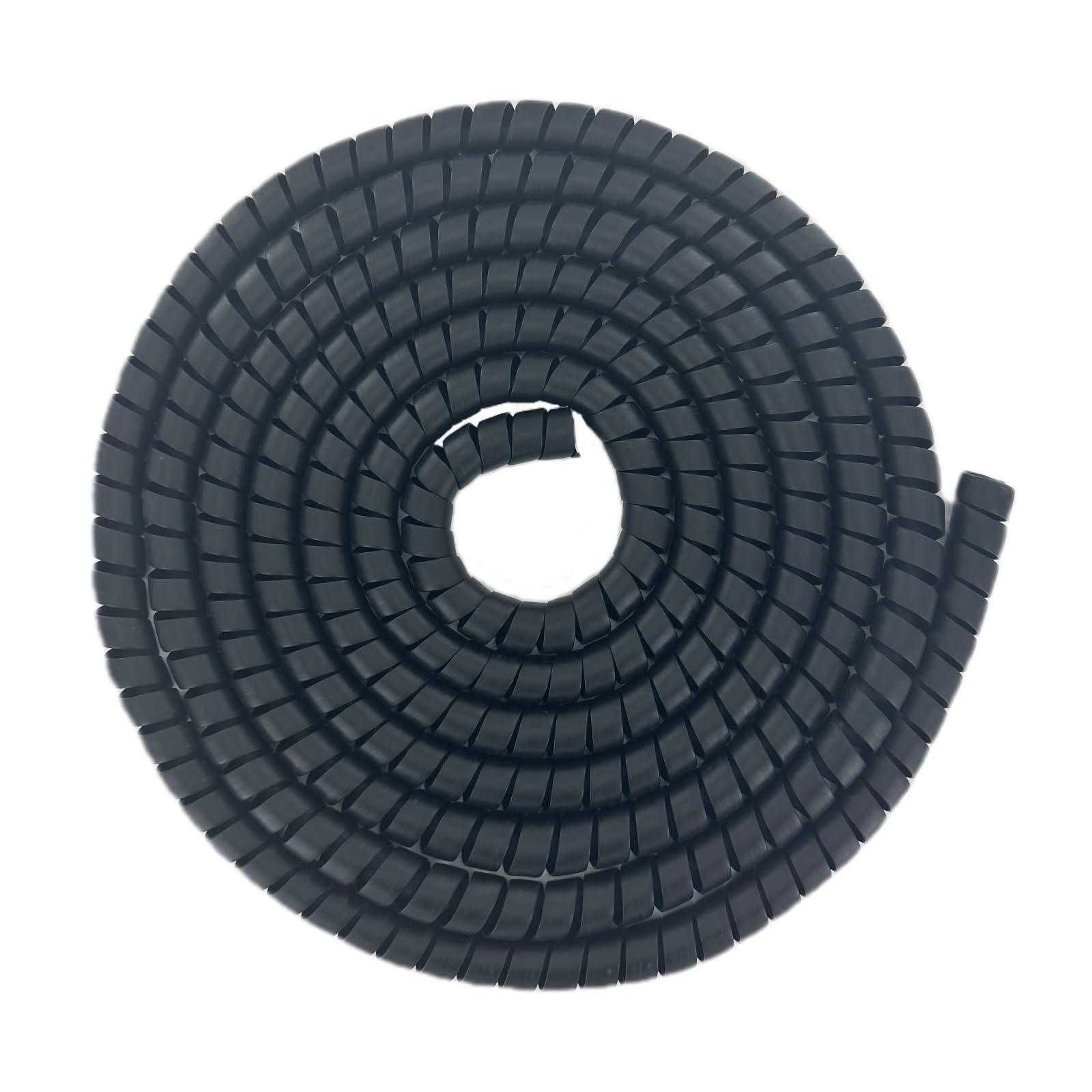 XIENLIU Spiral Wrap Hose Cable Protector - 1.25" OD x 20' Pre-Cut Lengths-Safe Hose Protector to Avoid Wear and Extend Life for Hydraulic Pneumatic Hoses