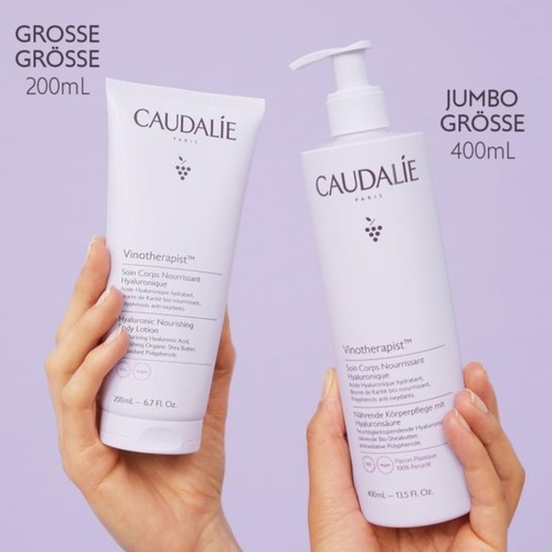 Caudalie Vinotherapist Body Lotion - Nourishing Hyaluronic Acid Formula for Soft Skin
