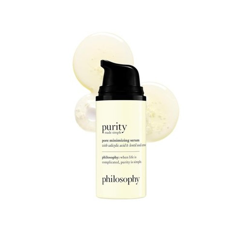 Philosophy Purity Made Simple Pore Minimizing Facial Serum - Vegan Formula with Salicylic Acid & Extracts | 1 Fl Oz