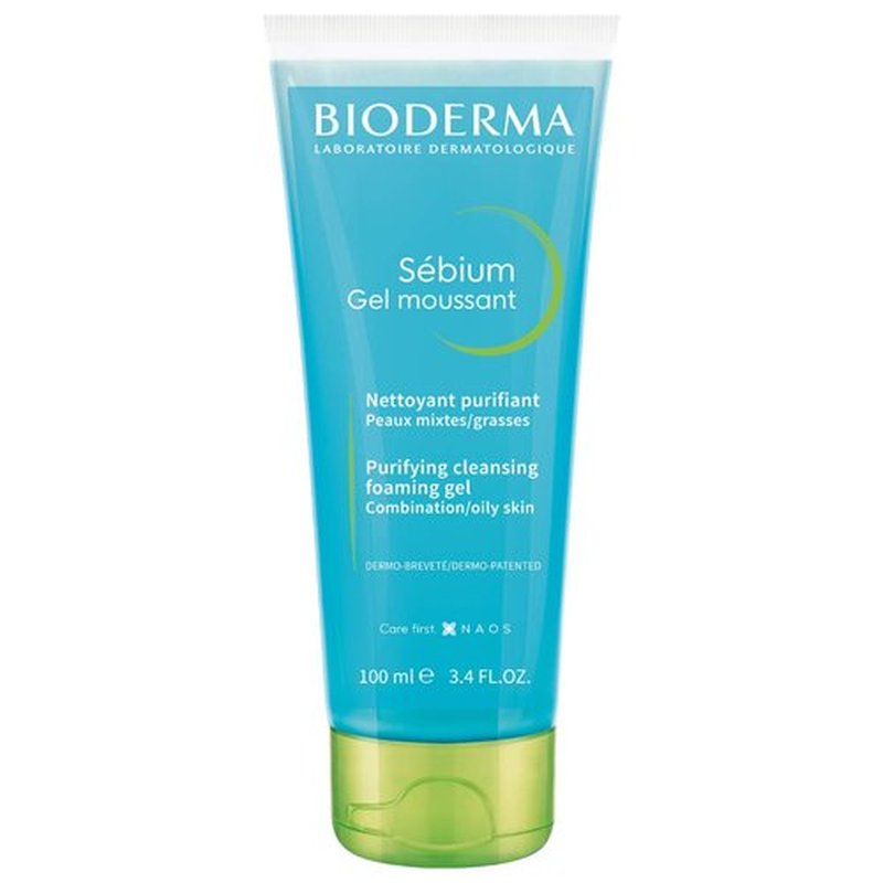 Bioderma Sébium Face Cleanser - Purifying Makeup Remover for Combination to Oily Skin - 500ml