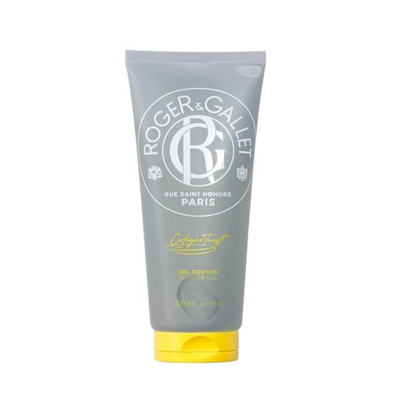 ROGER & GALLET | Cologne Twist Bath & Shower Gel | Fresh Citrus & Aromatic Herbal Scented Mens Shower Gel (6.6 oz)