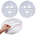 UtySty 400 Pack Plastic Facial Mask Disposable Sheet Mask Wrap Face Moisturizer Mask DIY Forehead Wrinkle Patches for Clay Face Creams Mud Mask Collagen Moisturizing Cream Night Lotion Absorbing