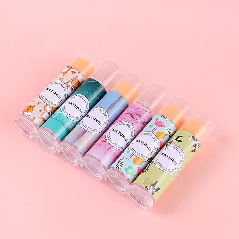 Custom Lip Gloss Balm Waterproof Stickers Labels, Personalized Chapstick Labels,Lip Gloss Labels Customize for Tubes (20 Pcs,45x52mm)