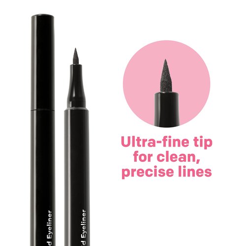 Almay Conditioning Liquid Eyeliner, Longwearing, Waterproof, Hydrating (Packaging May Vary), 30 Navy, 0.03 fl oz