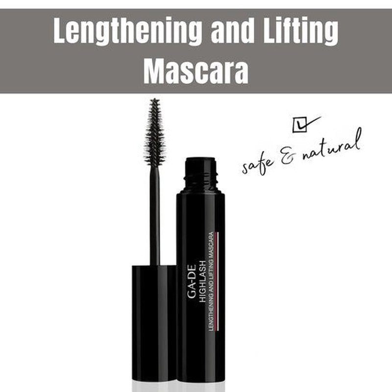 GA-DE Highlash Lengthening Mascara - Nourishing Formula for Volume & Lift - Intense Carbon Black - 0.27 oz