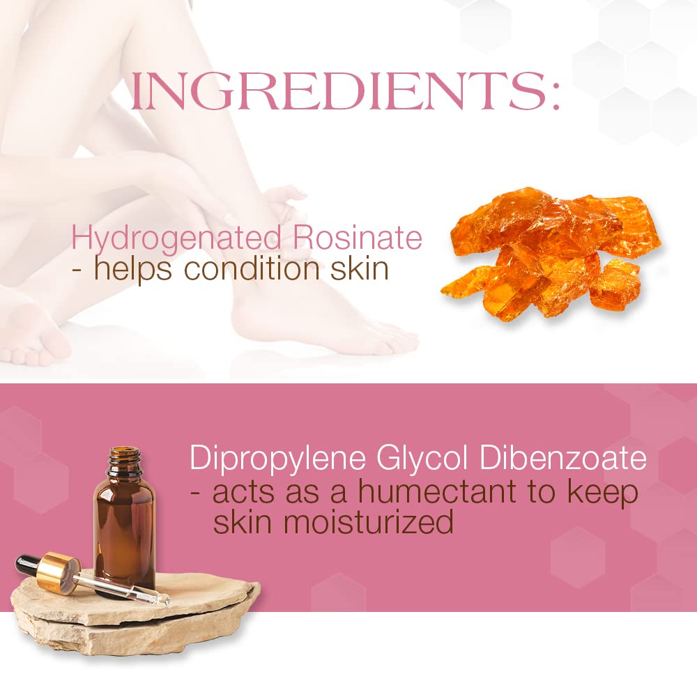 Gigi Crème Wax – Microwave Hair Removal Wax for Face & Body Sensitive Skin, Gentle Smooth Formula, At-Home Waxing, 8 oz