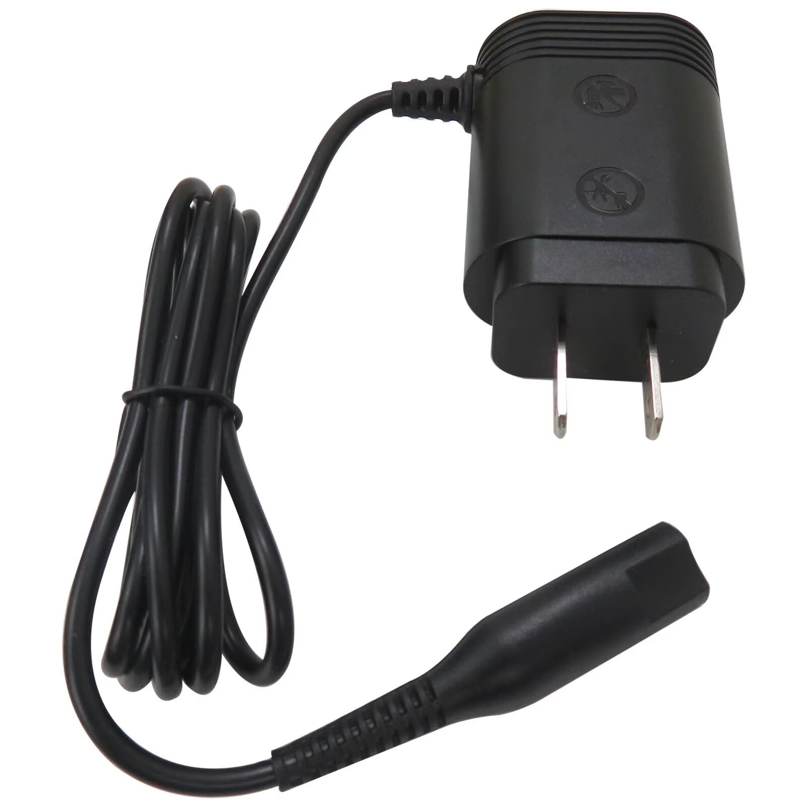 Replacement Wall Charger for Braun Shavers Series 1 3 5 7 9 - Part-No.: 81719643 - Type 5769, 5764, 5795, 5790, 5791, 5793-12V 400mA Wall Power Adapter