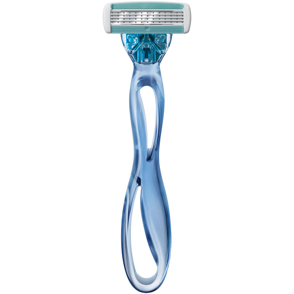 BIC Soleil Bella Click Women's 4-Blade Disposable Razor, 1 Handle and 4 Cartridges
