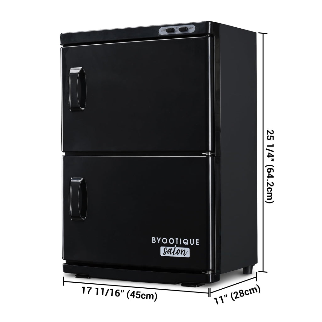 BYOOTIQUE Towel Warmer Cabinet for Facial, 46L Extra Large Capacity, 2in1